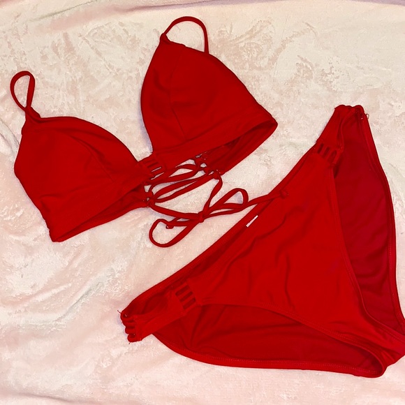 No Boundaries Other - No Boundaries Red Bikini